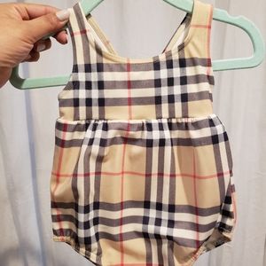 Authentic Burberry baby girl swimsuit